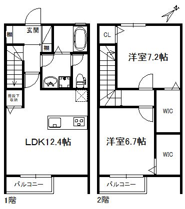VILLA COHANZ 間取り
