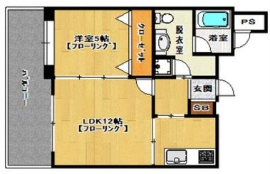 リアンシエルブルー東比恵 オールフローリング☆