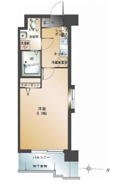 エンクレスト警固 間取り