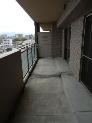 シャトーポルテ弐番館 ベランダ