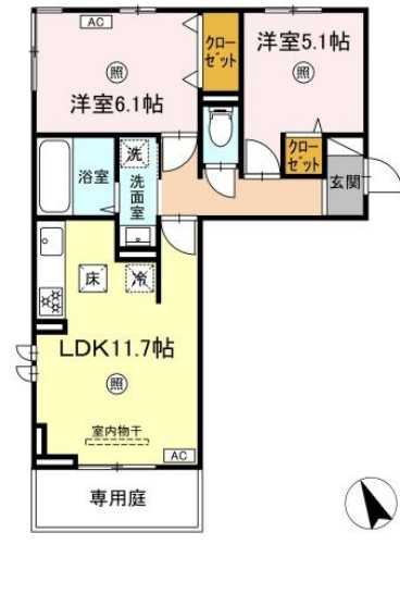 シエル原田 間取り