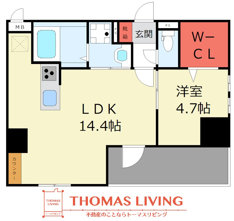 AP L-tage西新(エーピーエルテージニシジン) 間取り