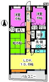 シュペリュール25 間取り