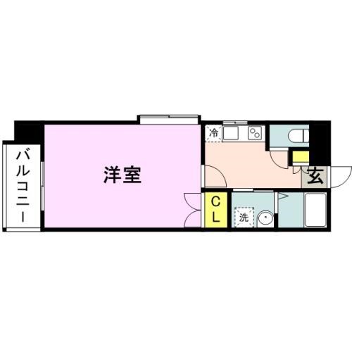 クレスティ博多 間取