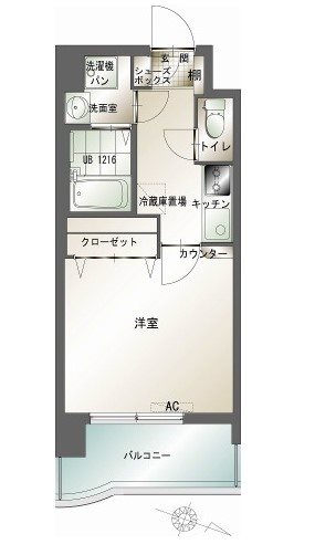 エンクレスト赤坂 間取り