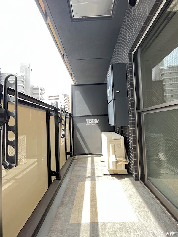 エルヴィータ渡辺通 ベランダ
