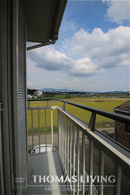 コーポラスなか ベランダ