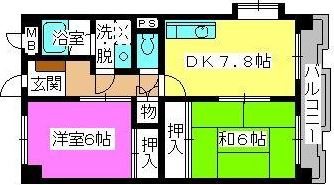 ハイラーク山王 間取り