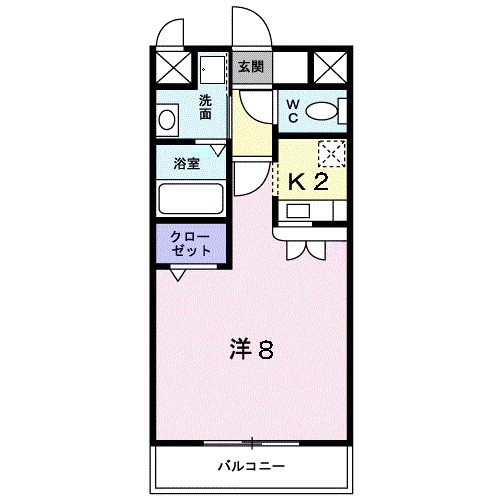 プラシード　ヴィラ 間取り