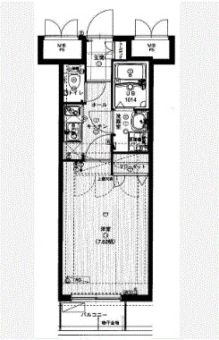 レスプリメゾンデリス 間取図