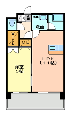 エムティースクエア吉塚駅前 間取り