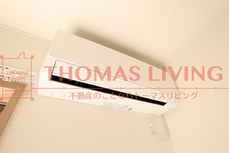 La Fraise Maison～ラフレーズメゾン～ リビングにはエアコンを1台完備。