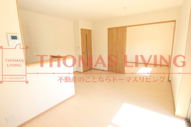 La Fraise Maison～ラフレーズメゾン～ キッチンからはリビングが見渡せます。