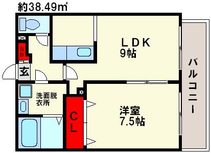 カサ・ソラーレ 間取り
