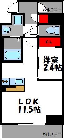 Nudgeone.香椎駅前 間取り