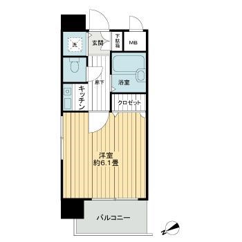 ライオンズマンション大濠第3 間取り