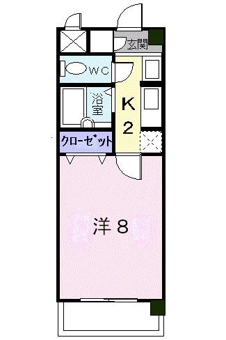 リーブラ都府楼壱番館 間取り