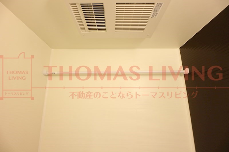 SUNNYHILLS新宮 雨の日の室内干しも困りません。