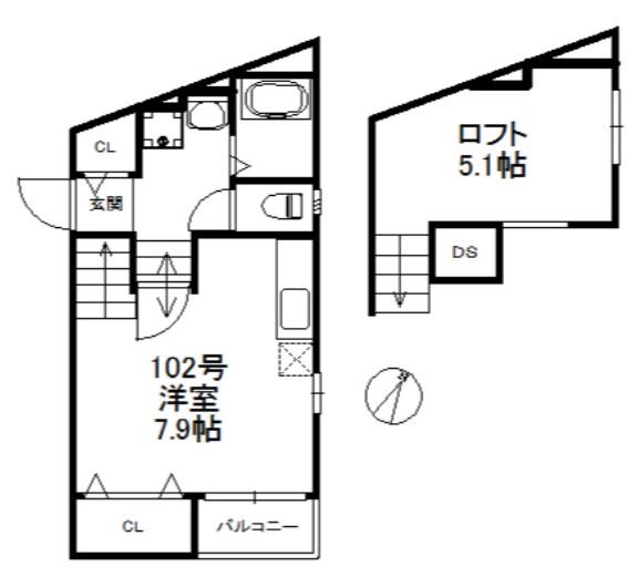ベラジオ南福岡 間取り