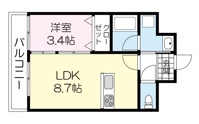 ROOX高宮 間取り