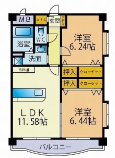 エントピア21 間取図　
