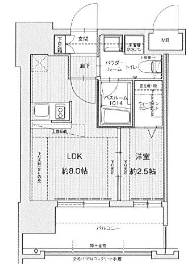 ドゥーエ赤坂 間取り