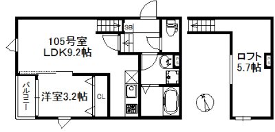 ポラリス鳥栖駅南 間取り