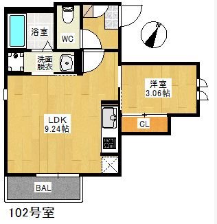 Grandtic　Premio笹原 間取り