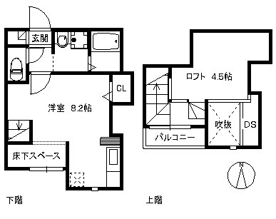 アサンブラージュ藤崎 間取り
