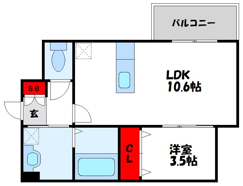 ワイズクラス長者原壱番館 間取り