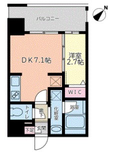 ヴィラージュ博多ステーション 間取り