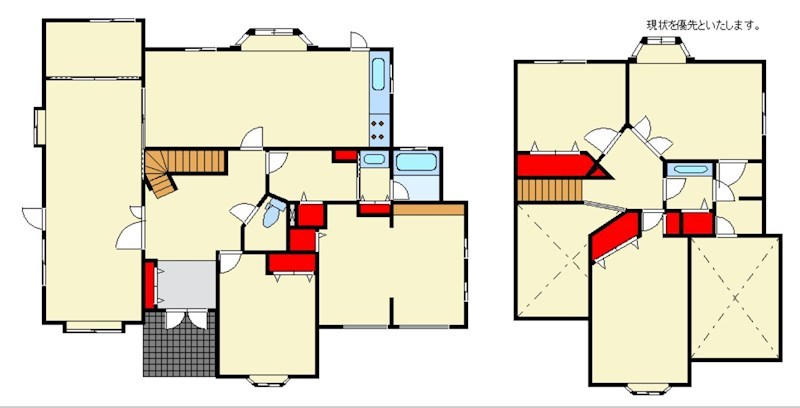 宗像市日の里9丁目戸建て 4SLDK、価格3000万円、専有面積263.53㎡、土地面積497㎡（150.34坪）