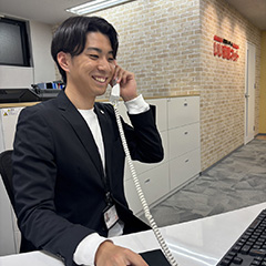 スタッフ紹介 佐々木 大地 プロフィール写真