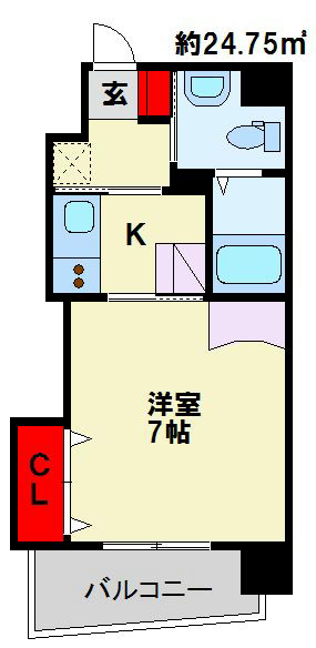 古船場タカヤコーポレーションビル 間取り