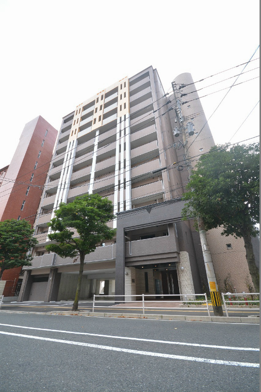 通りに面しているのいるので、夜も安心。