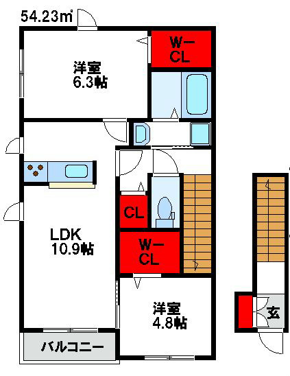 エルメゾン 間取り