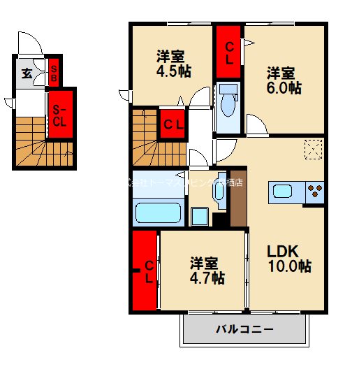 ヴィラージュ 間取り