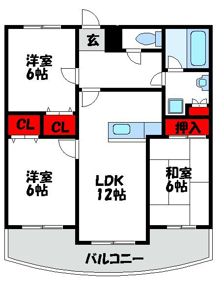 ドリームリマⅡ 宗像市～遠賀郡のお部屋探しは、地域に詳しいトーマスリビングへ。
