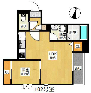 GRANDTIC　てぃーだ 間取り