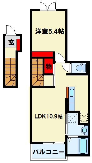 ハーモニーガーデン小文字 Ⅰ 間取り