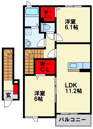 アルカディアⅣ 間取り