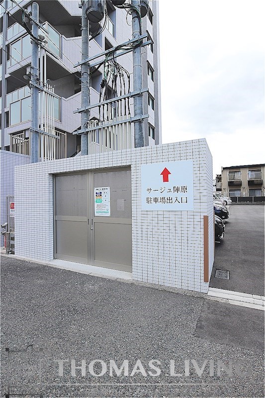 サージュ陣原  敷地内のゴミ捨て場のお写真です。