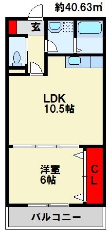 エルソル学研台 間取り