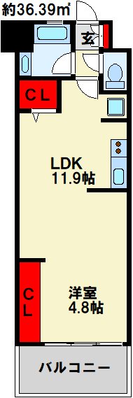 コンプレート古船場 間取り