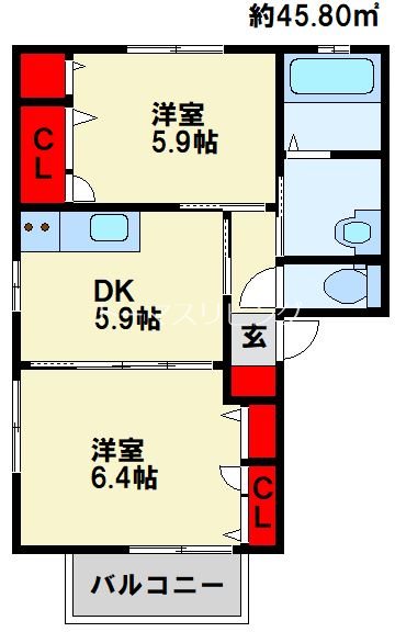 アヴニール緑ヶ丘 間取り