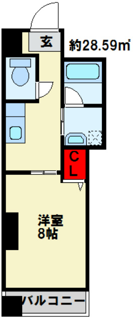 アーリントン 間取り図