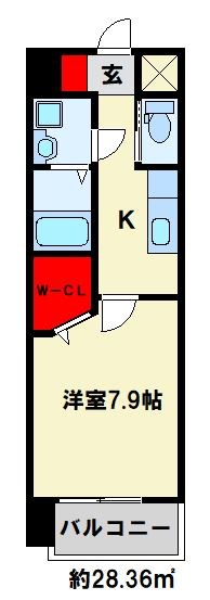 アクシオ北九州 間取り