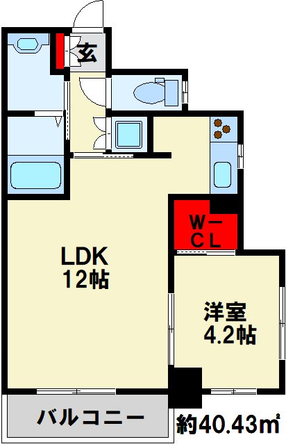 Erde三萩野 間取り