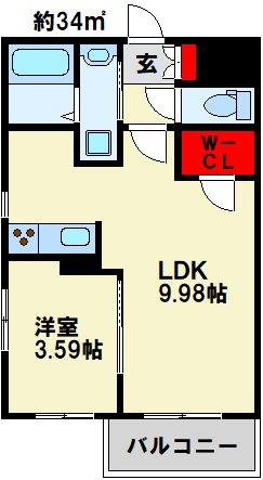 GALA PLATINUM COURT 間取り