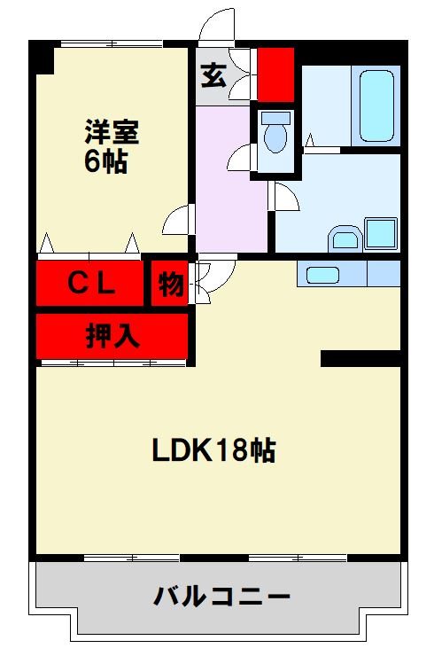 クレベール青山 間取り